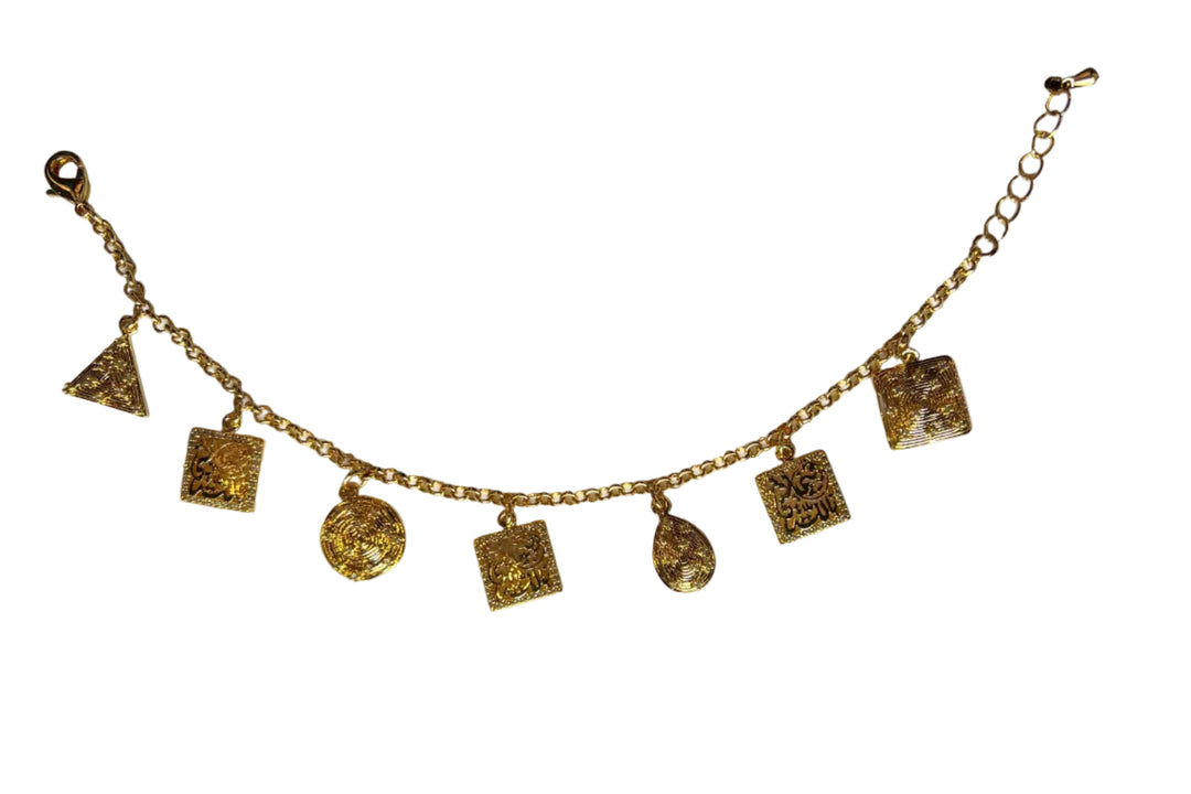 Arabic Calligraphy Charm bracelet