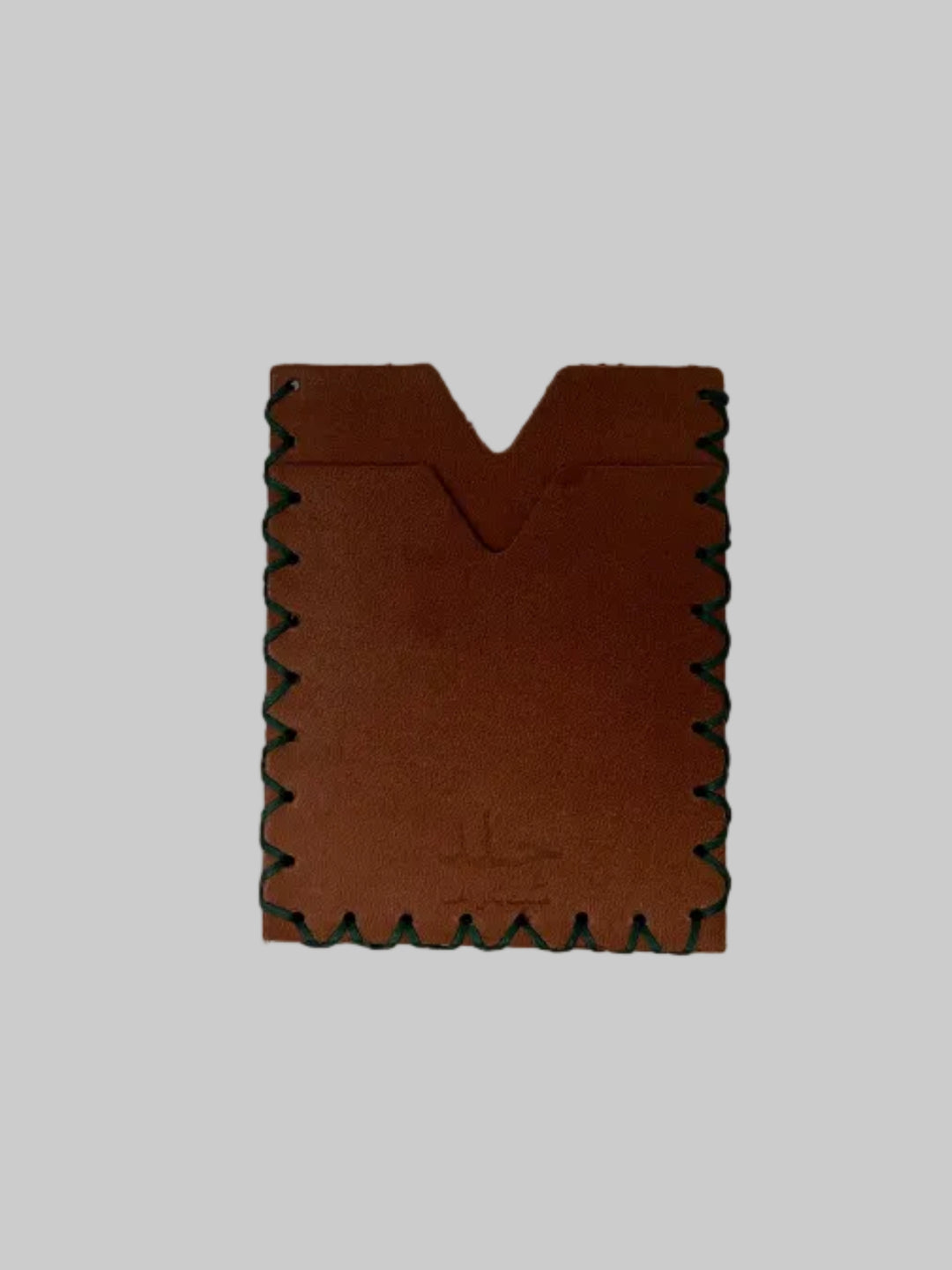 Leather Vertical Card Holder Wallet