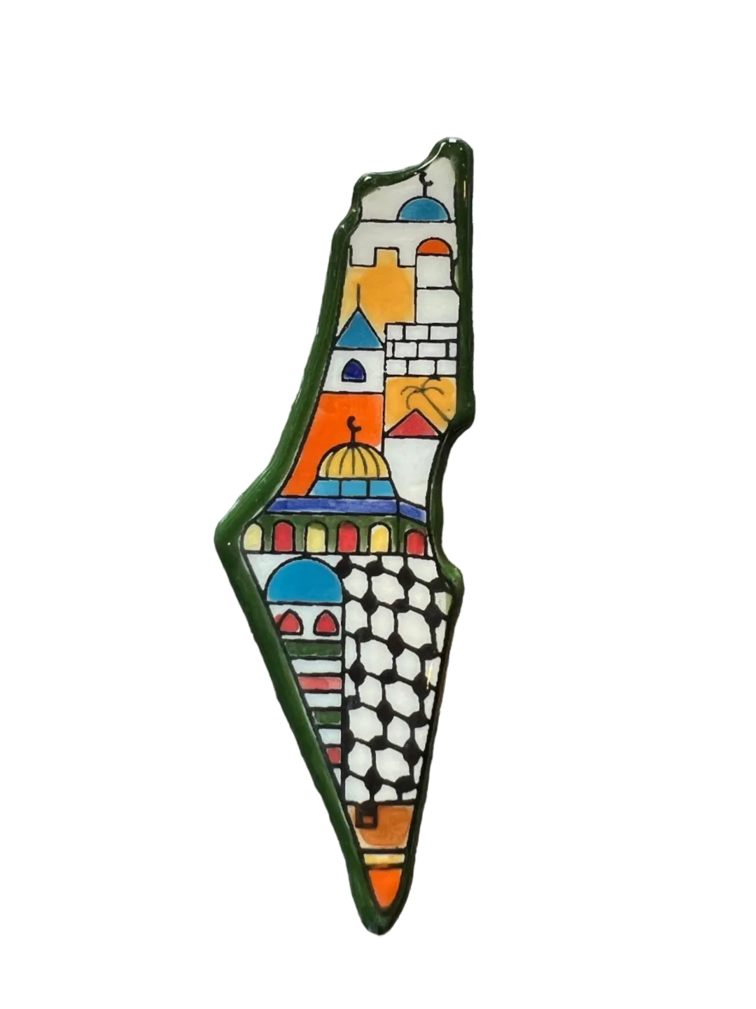 Palestine Map Magnets
