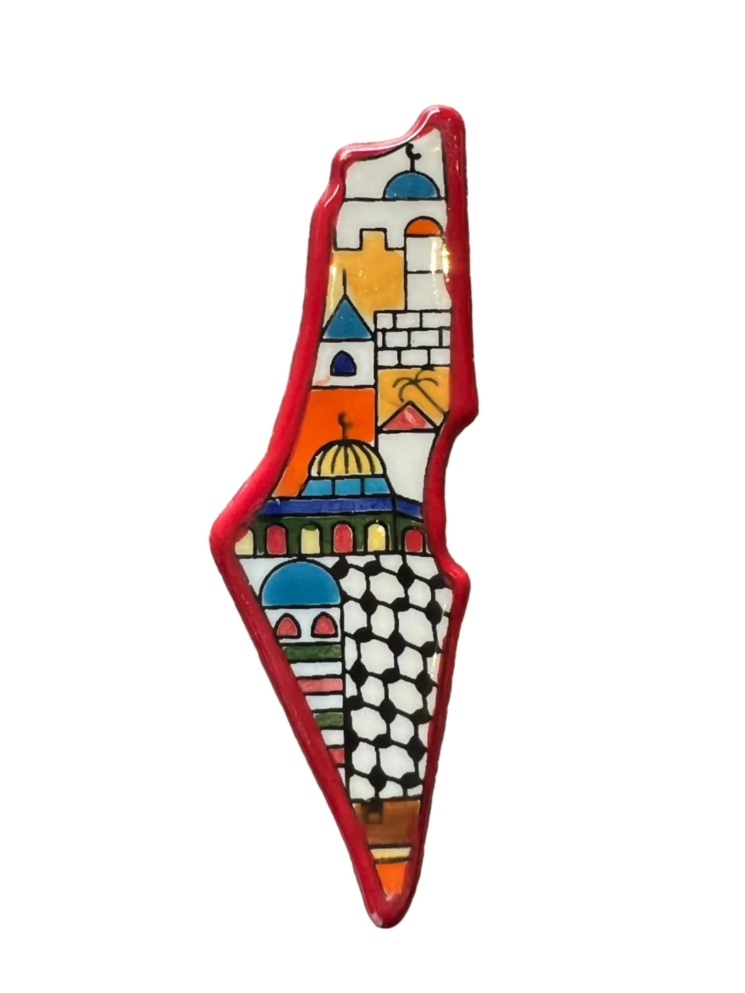 Palestine Map Magnets