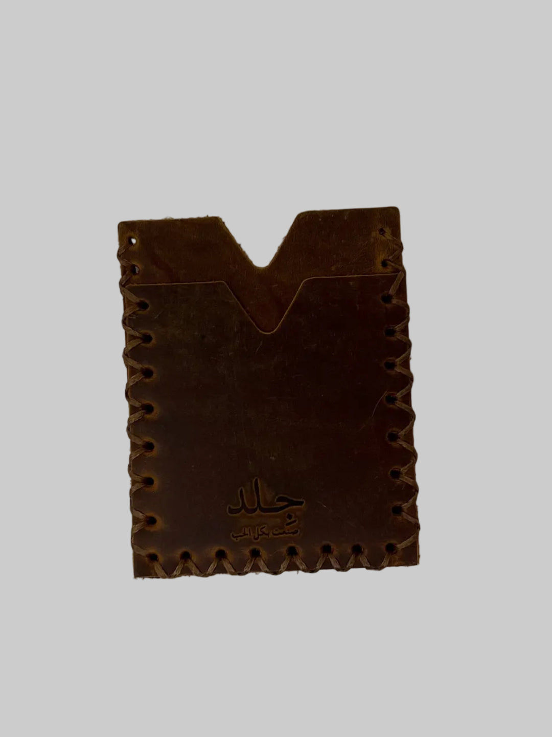 Leather Vertical Card Holder Wallet