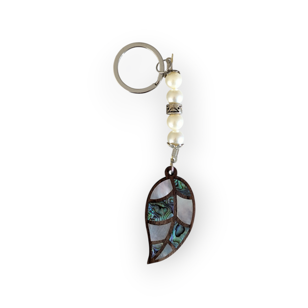 Damascene keychain