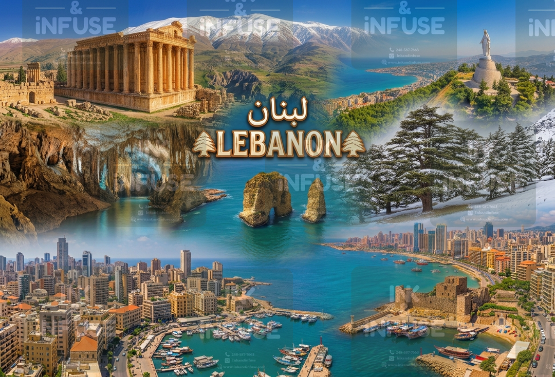 Lebanon Landmarks Puzzle (120 Pieces)