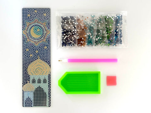 Masjid Bookmark Diamond Art Kit