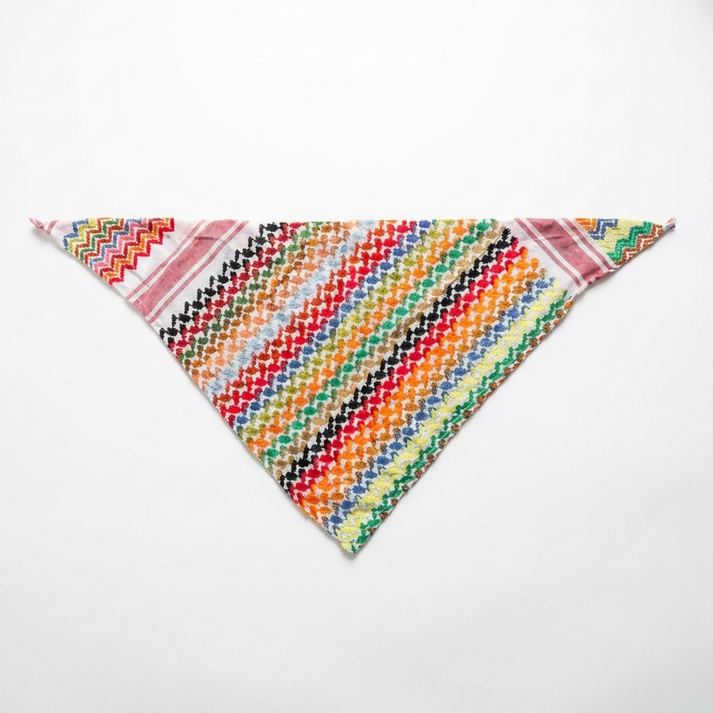 Keffiyeh Traditional Bandana - Multicolor