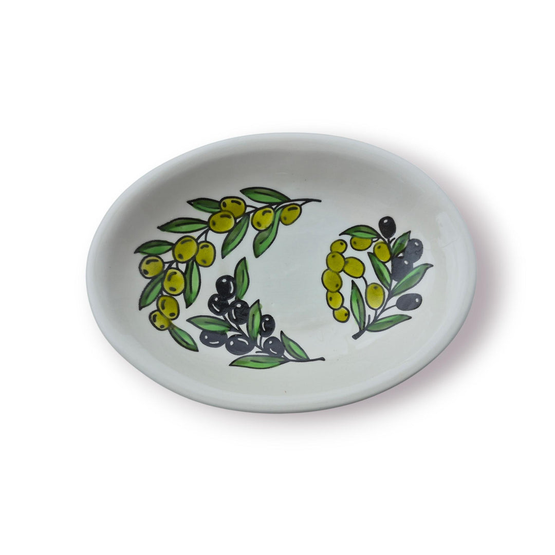 Small Shallow Oval serving dish (Made in Palestine)