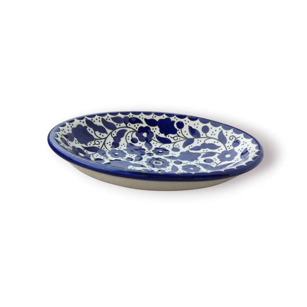 Small Shallow Oval serving dish (Made in Palestine)