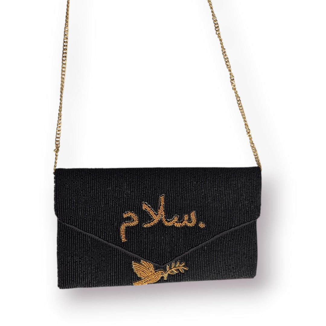 Salaam Beaded Clutch