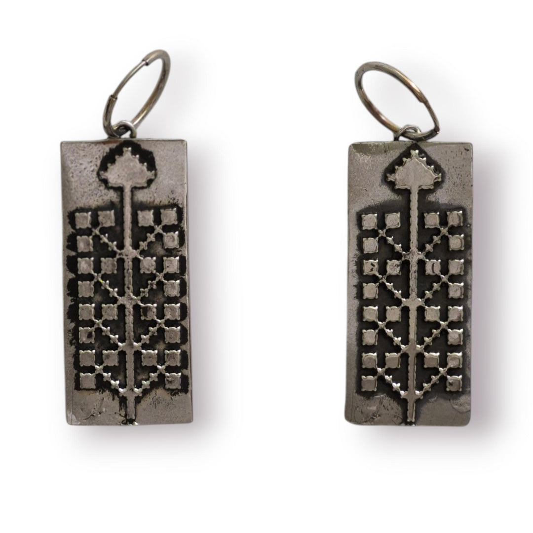 Silver Tree of Life Earrings