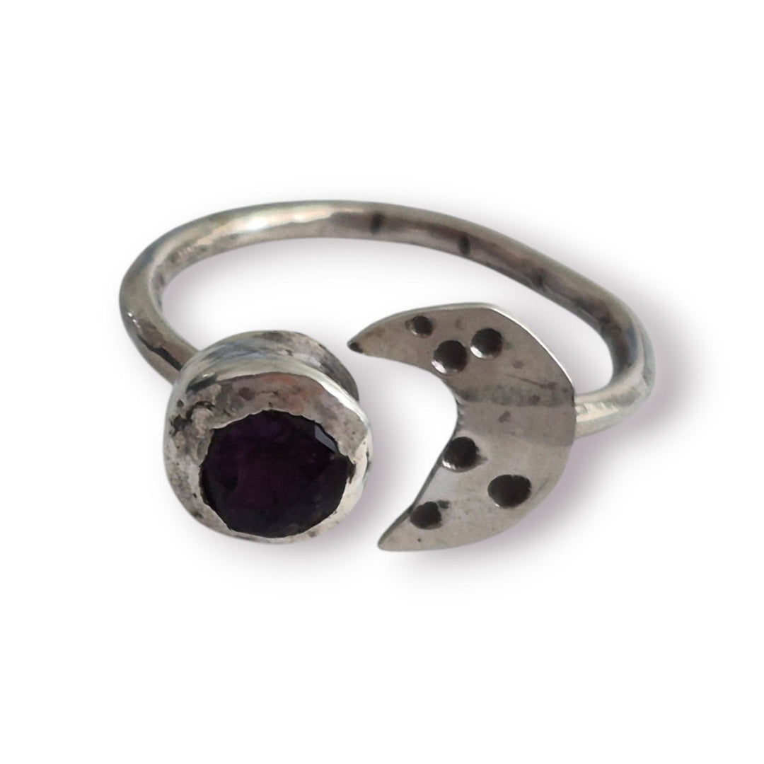 Silver Amethyst Ring