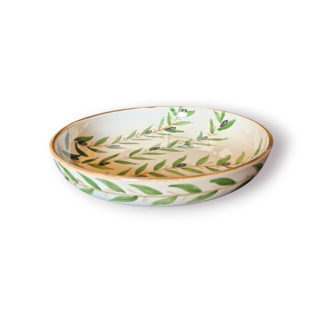 NJubeil: 11in Shallow Serving Dish - Olives