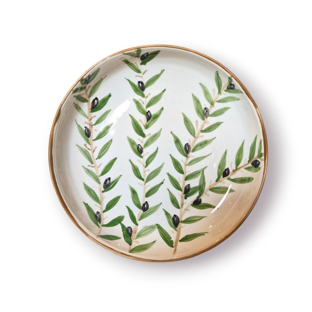 NJubeil: 11in Shallow Serving Dish - Olives