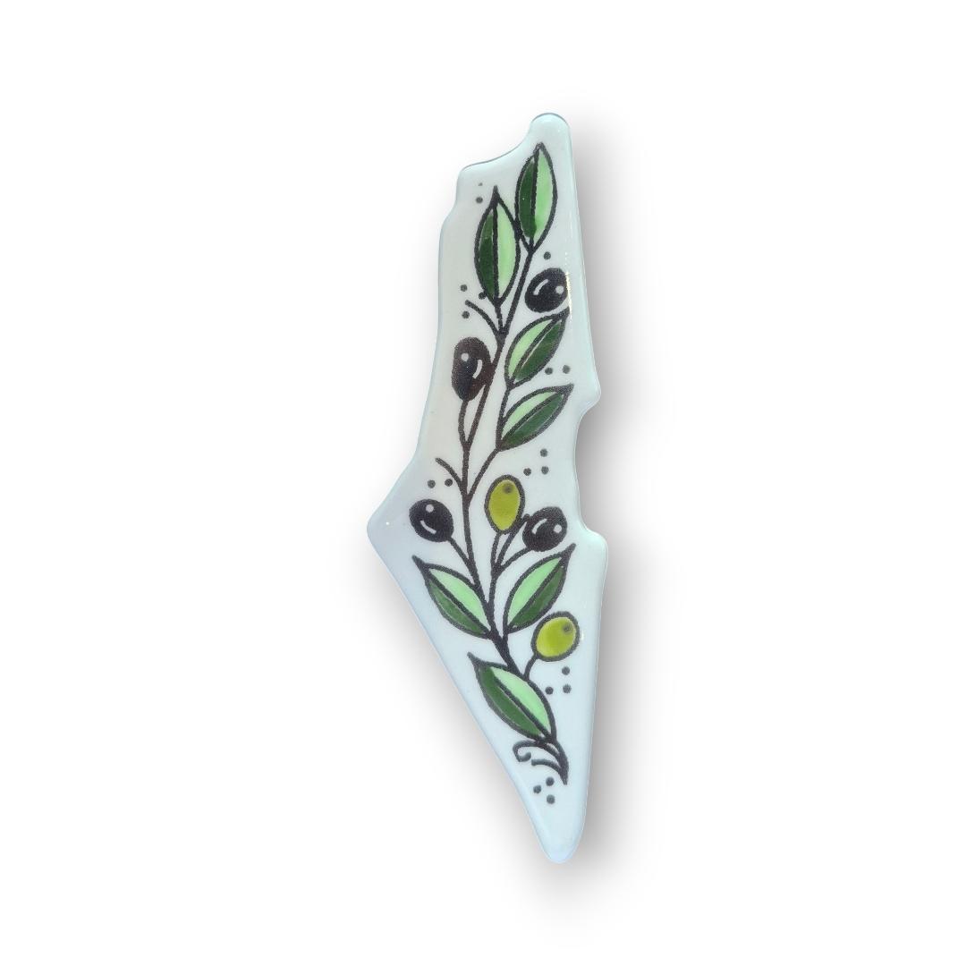Palestine Map Magnets