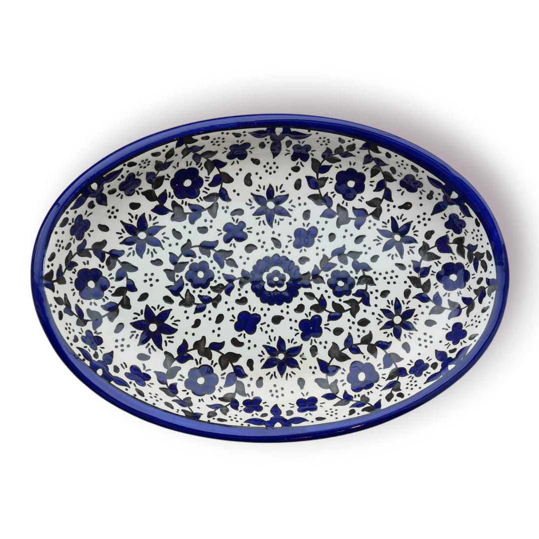 XL Shallow Oval serving dish (Made in Palestine)