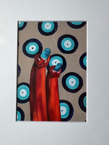 Kittaba 4.5x6.5 Art Prints with Matting
