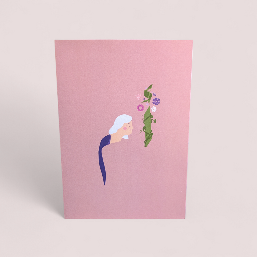 أم (Mother) Greeting Card