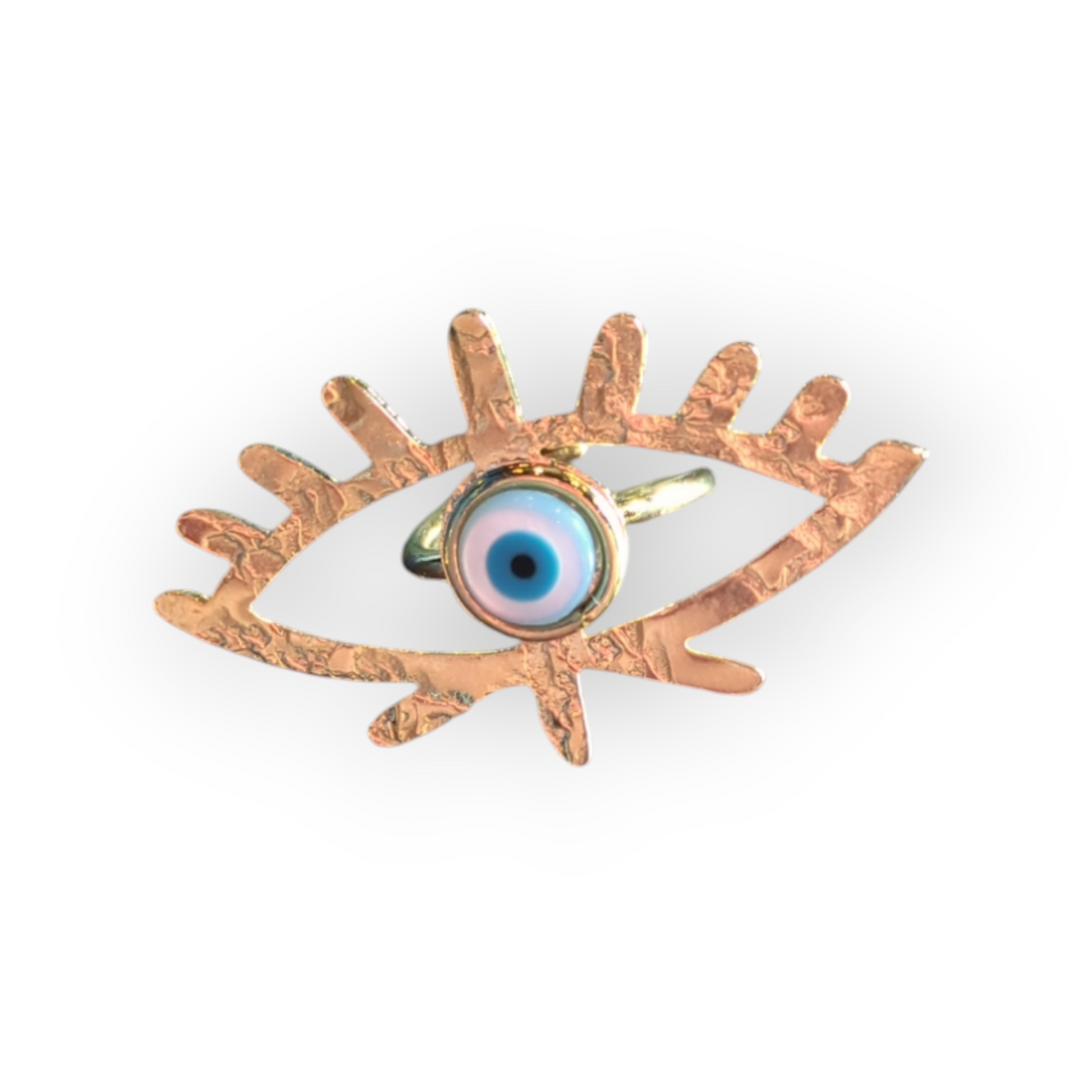 Large Evil Eye Ring (Loujain)
