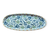 Moroccan Oval Floral Serving Platter