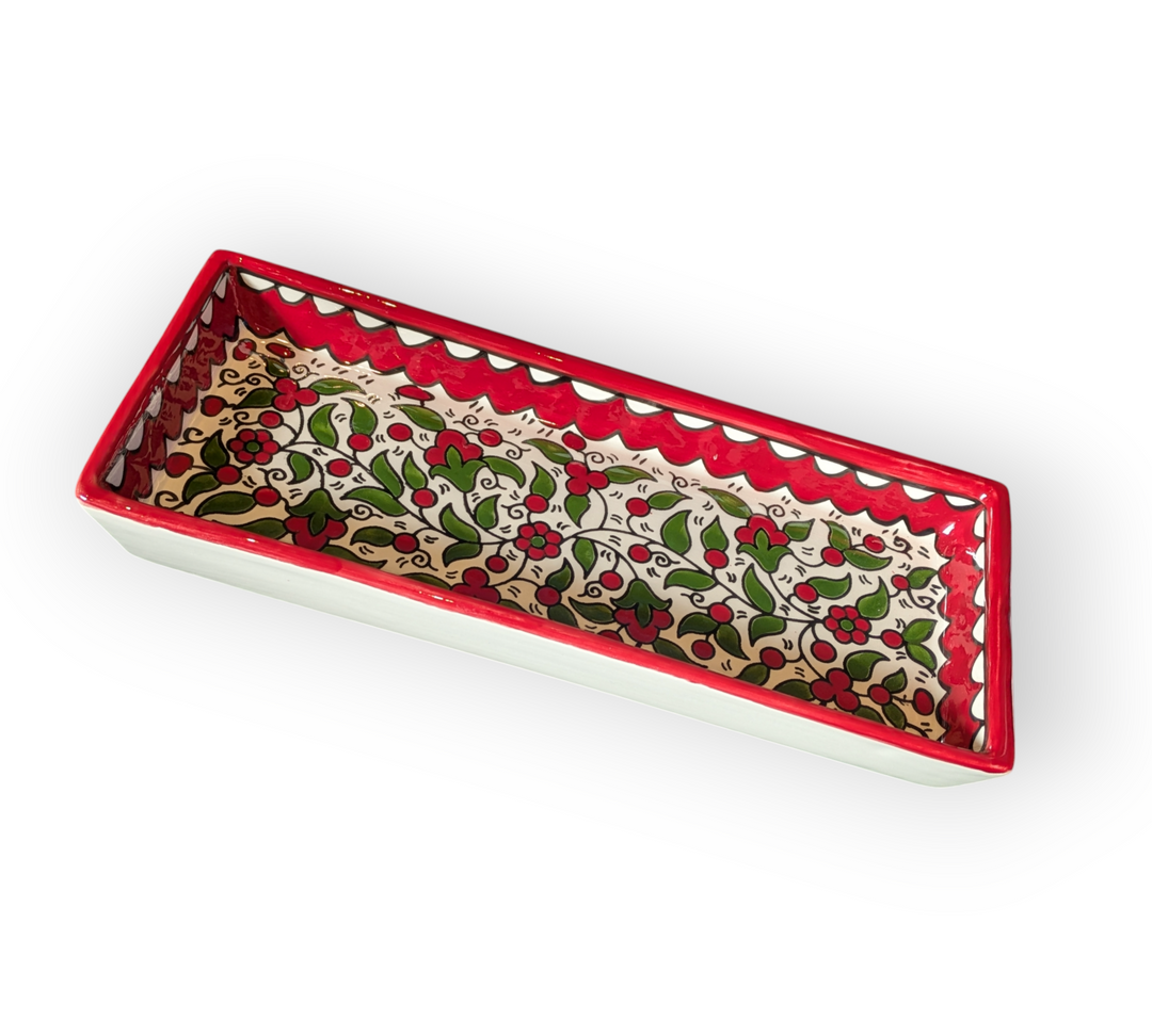 Long Rectangular Platter (Made in Palestine)