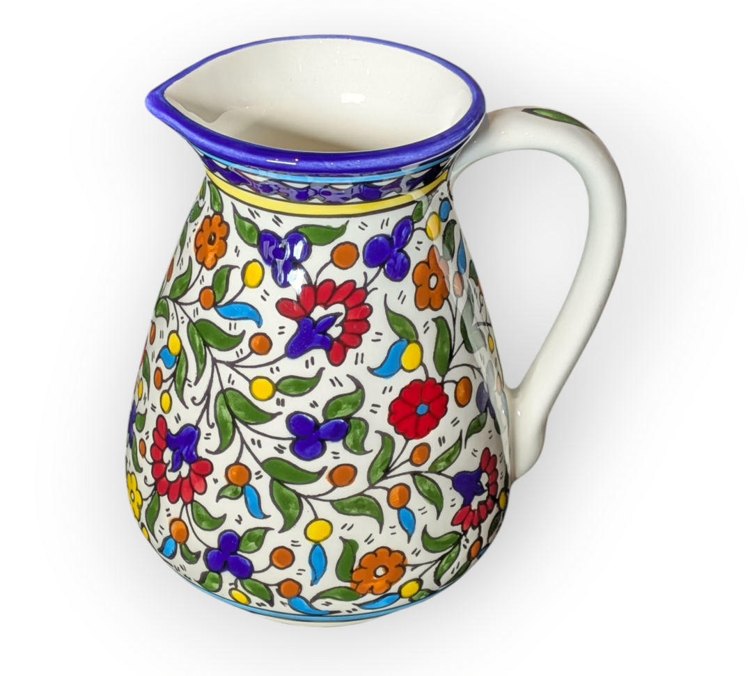 Tall Pitcher (Made in Palestine)