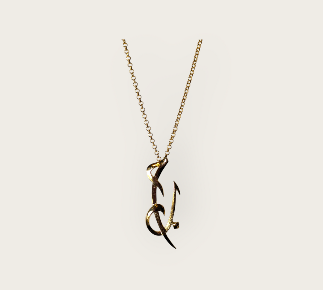 Statement حب  Necklace