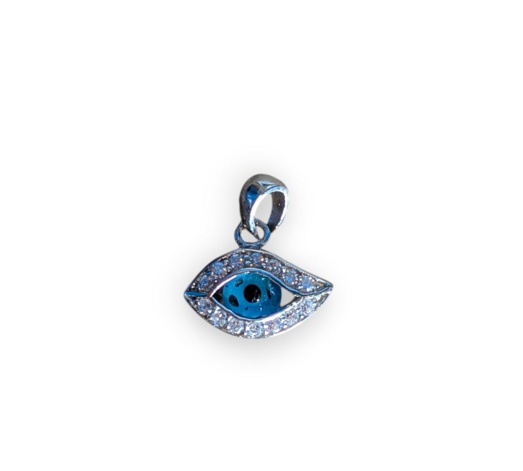 Small Evil Eye Necklace Charm