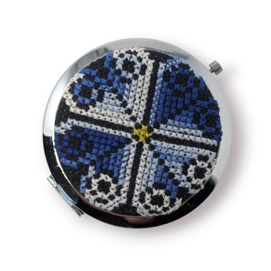 Tatreez Compact Mirror