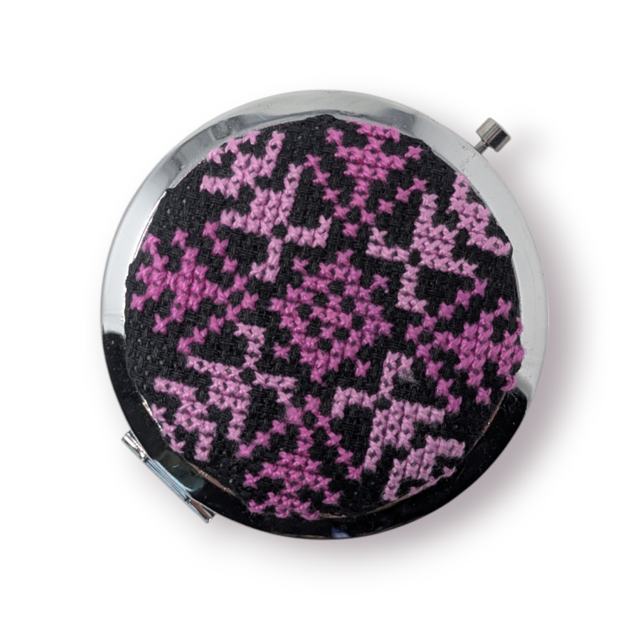 Tatreez Compact Mirror