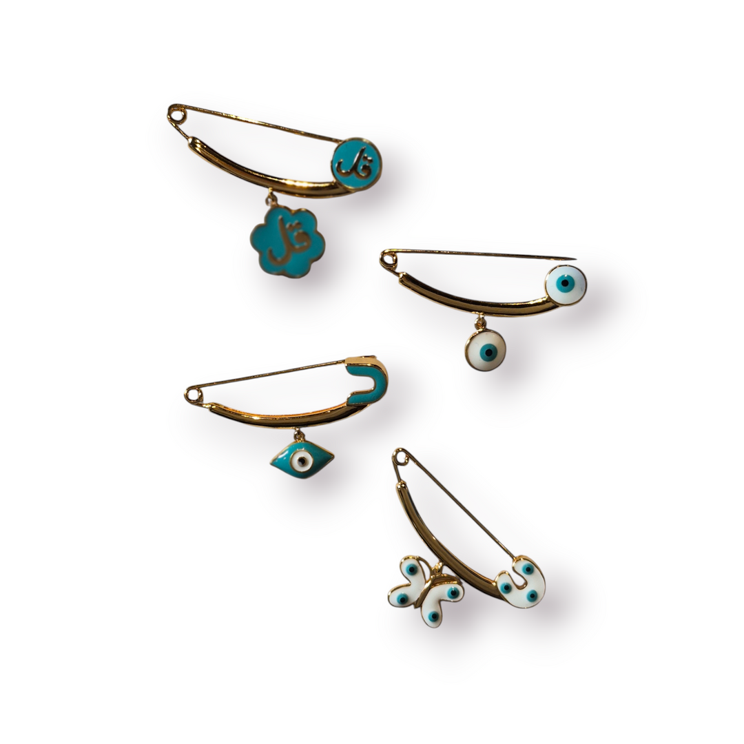 Gold-plated Baby Pins
