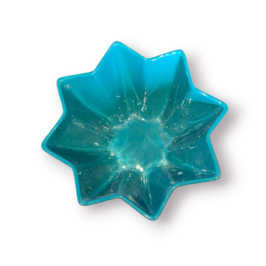 Large Green Star Bowl