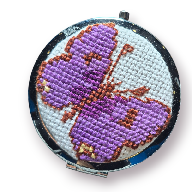 Tatreez Compact Mirror