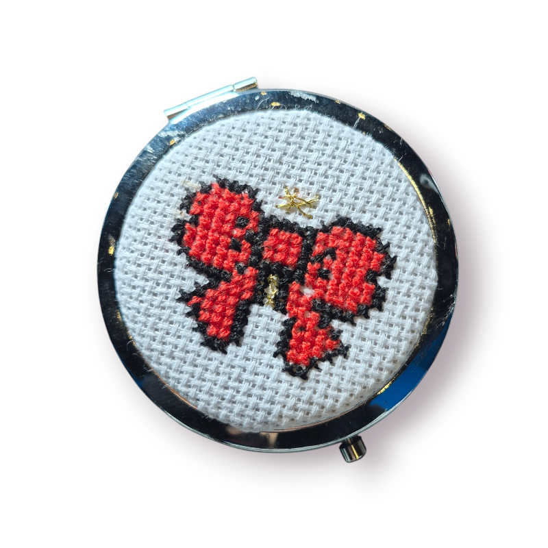 Tatreez Compact Mirror