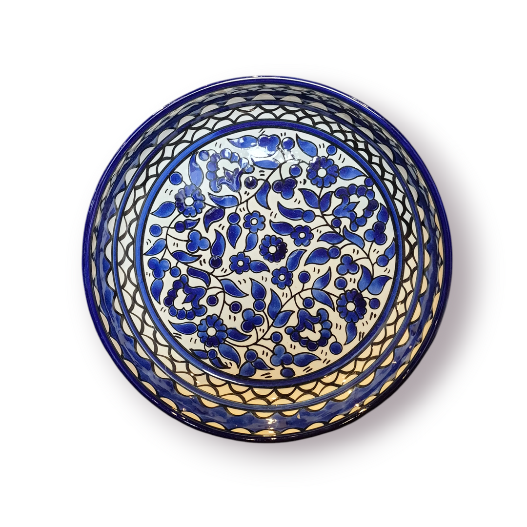 Round Small Platters (9in) - Made in Palestine