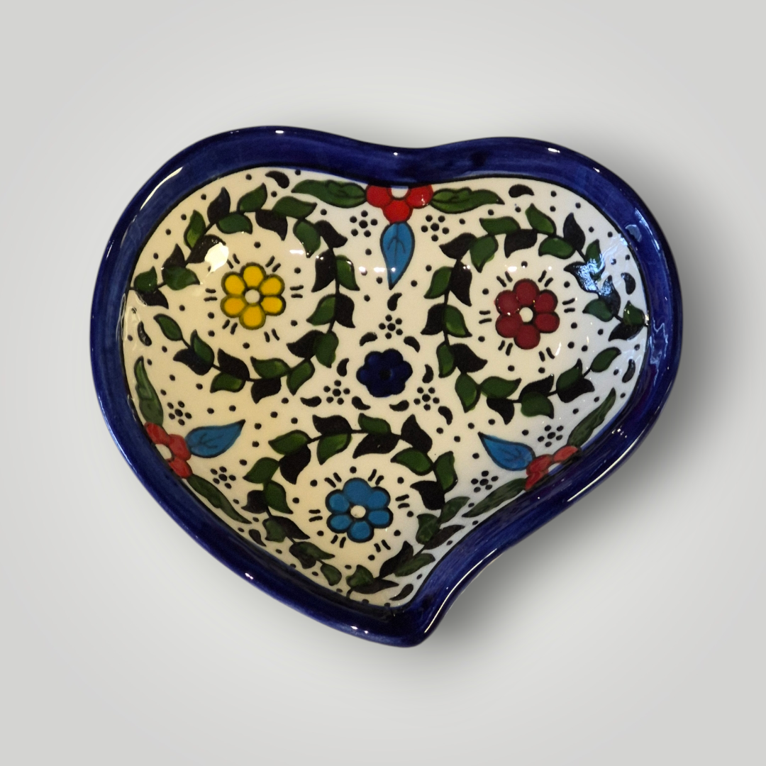 Heart Plate (made in Palestine)