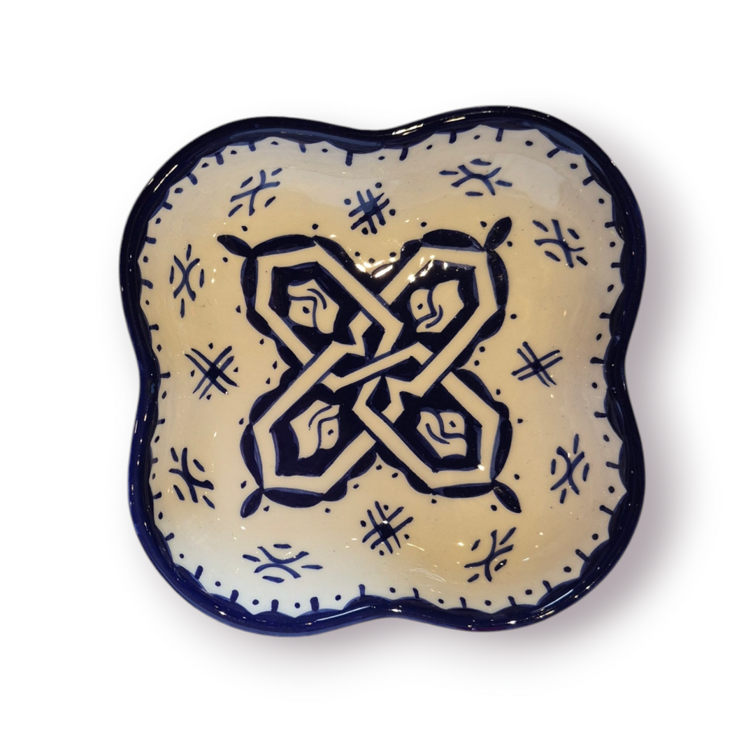 Fes Cobalt Blue Dessert Plate