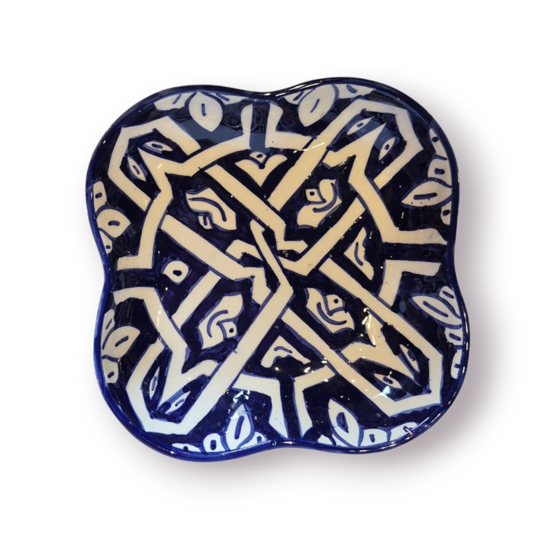Fes Cobalt Blue Dessert Plate
