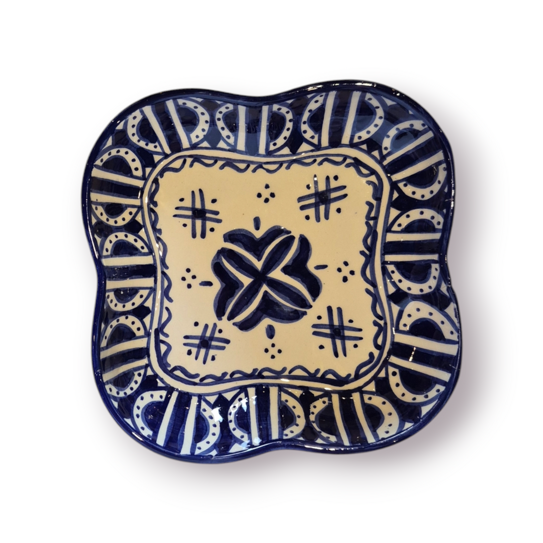Fes Cobalt Blue Dessert Plate