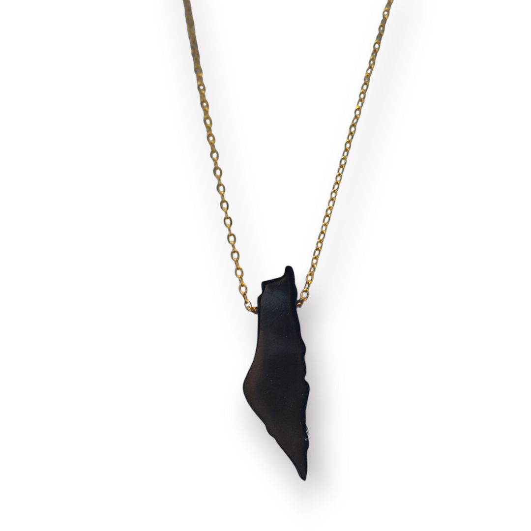 Gold-plated Palestine Necklace