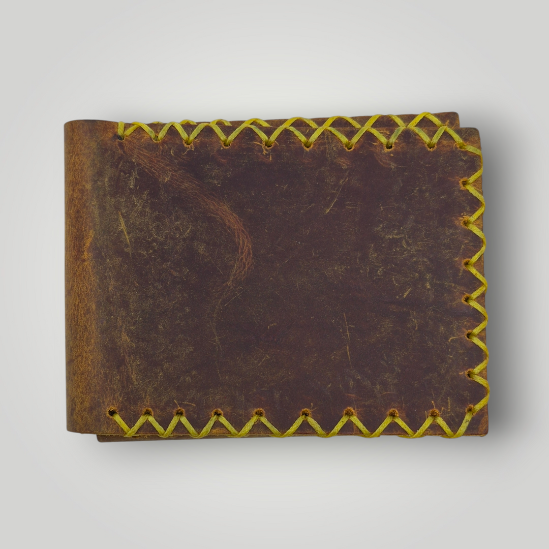 Trifold Leather Wallet