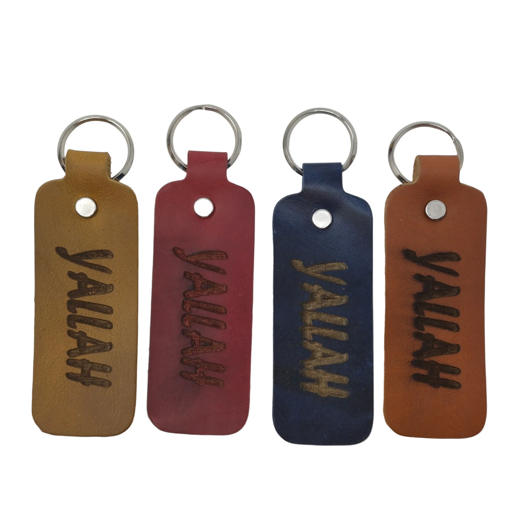 Yalla Leather Keychain