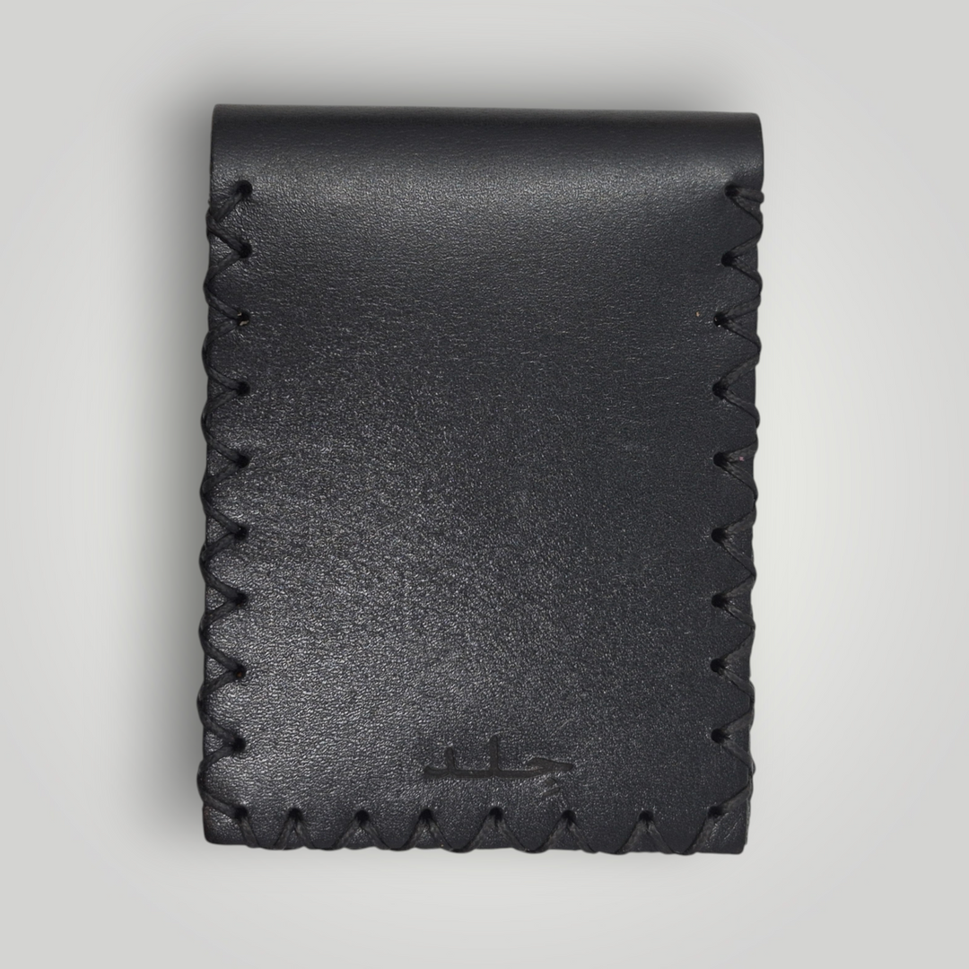 Bifold leather wallet