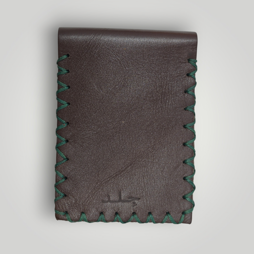 Bifold leather wallet