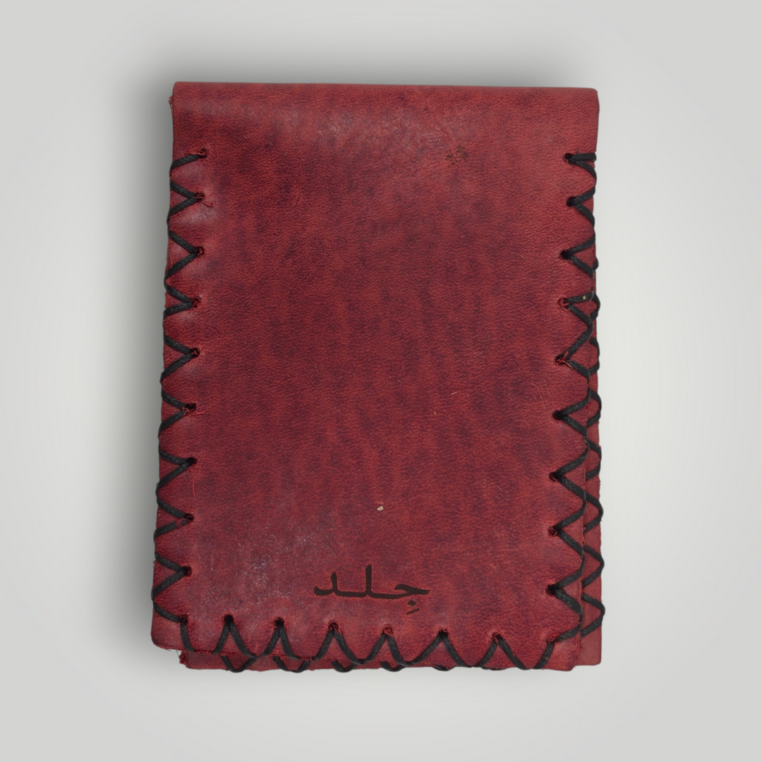 Bifold leather wallet
