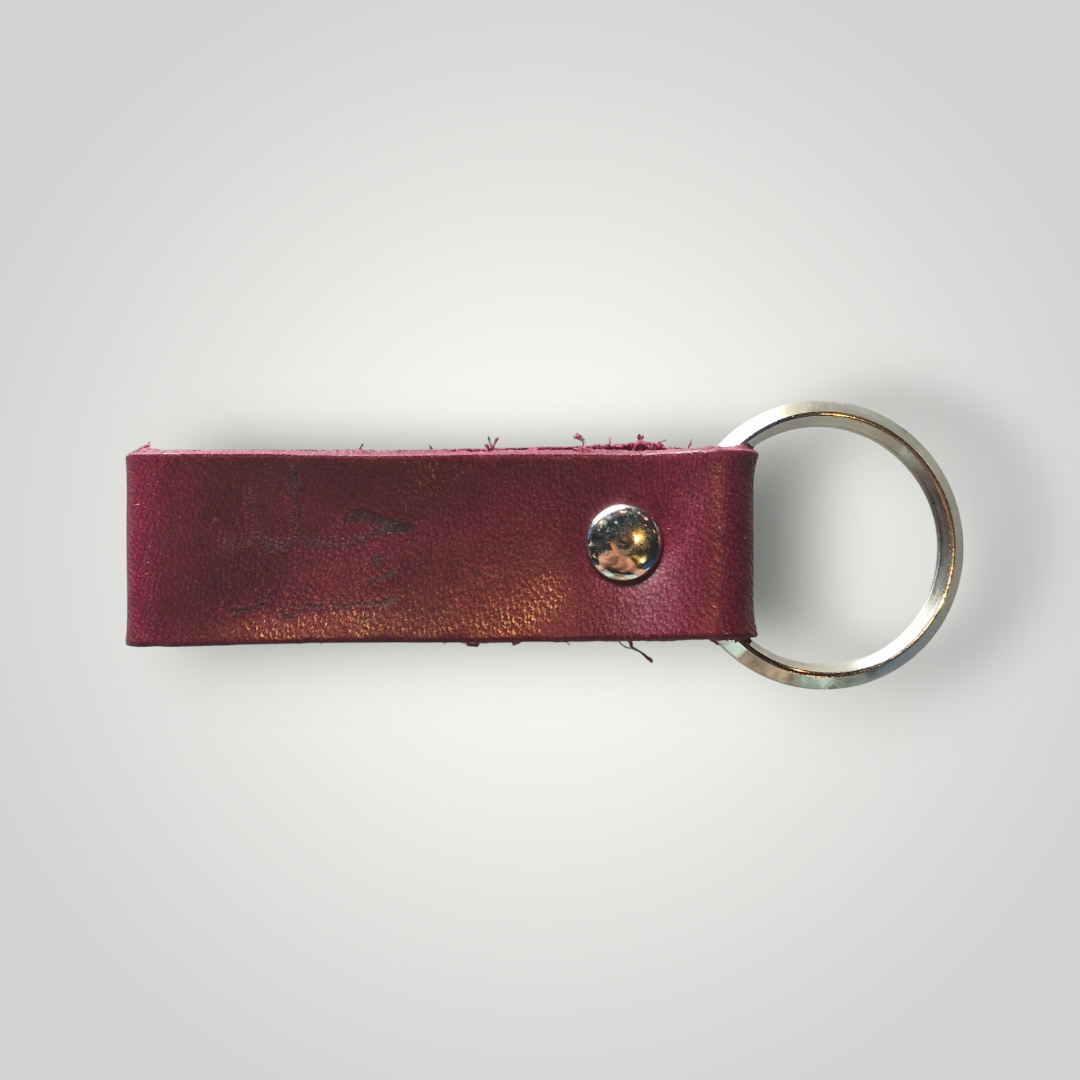 Leather Loop Keychain