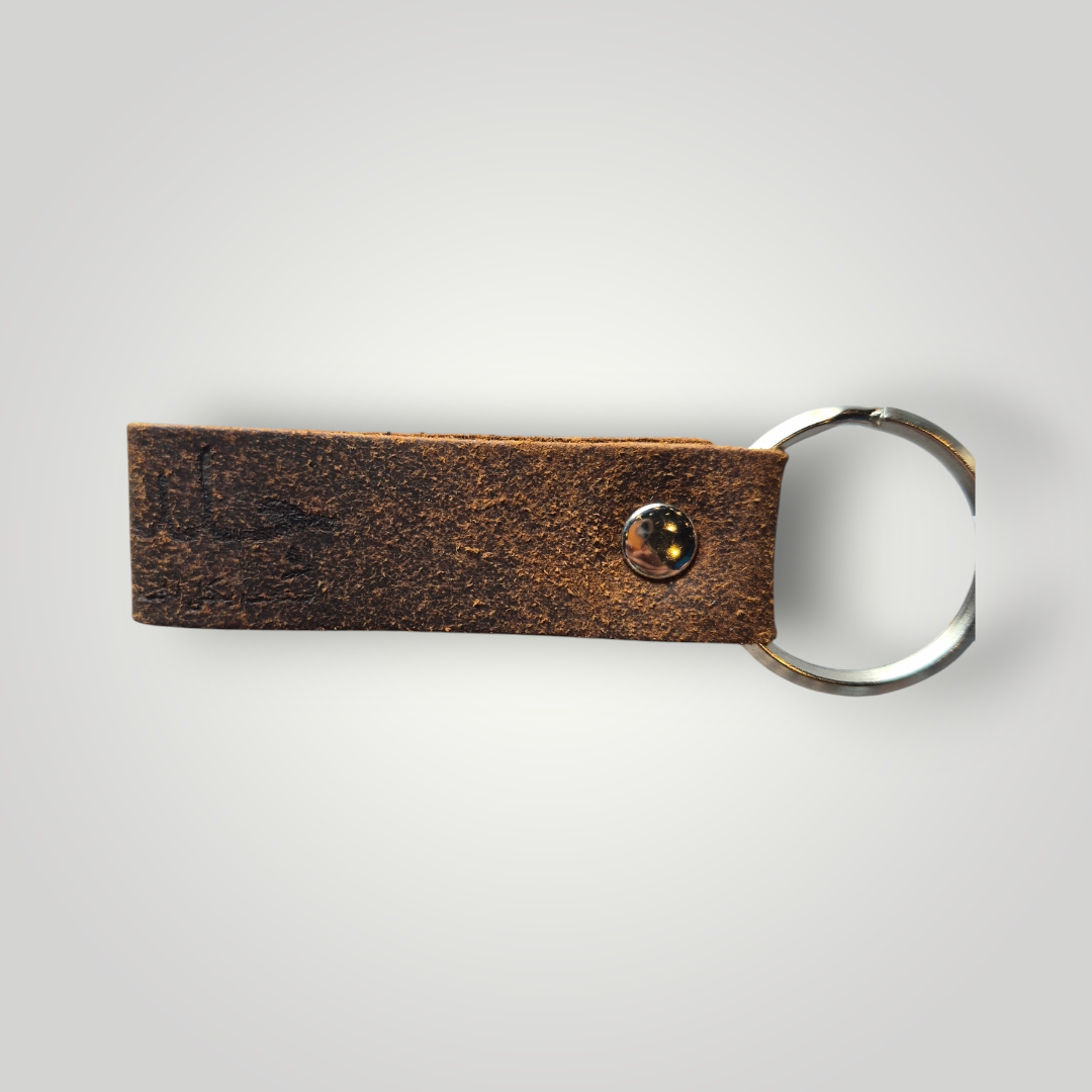 Leather Loop Keychain
