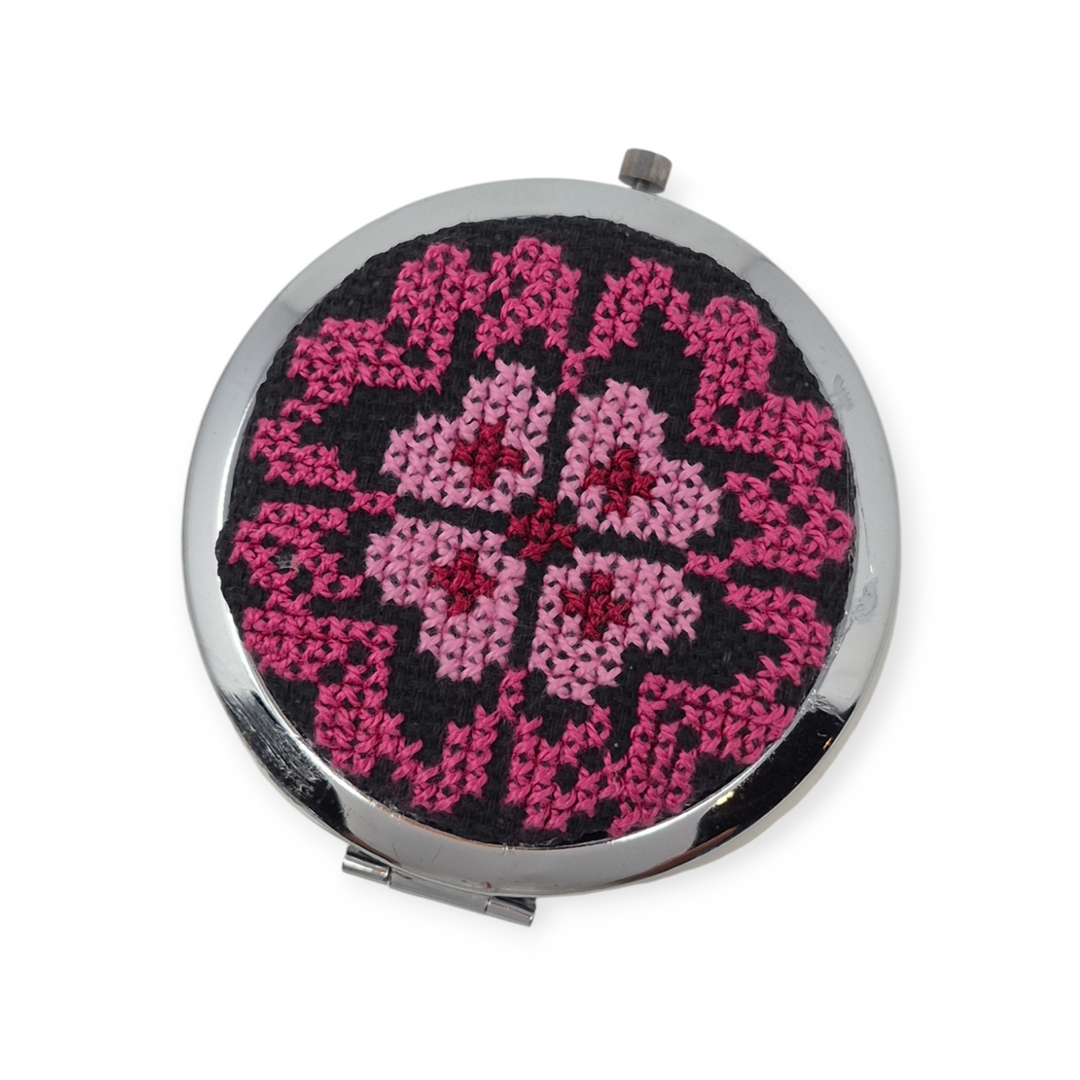 Tatreez Compact Mirror