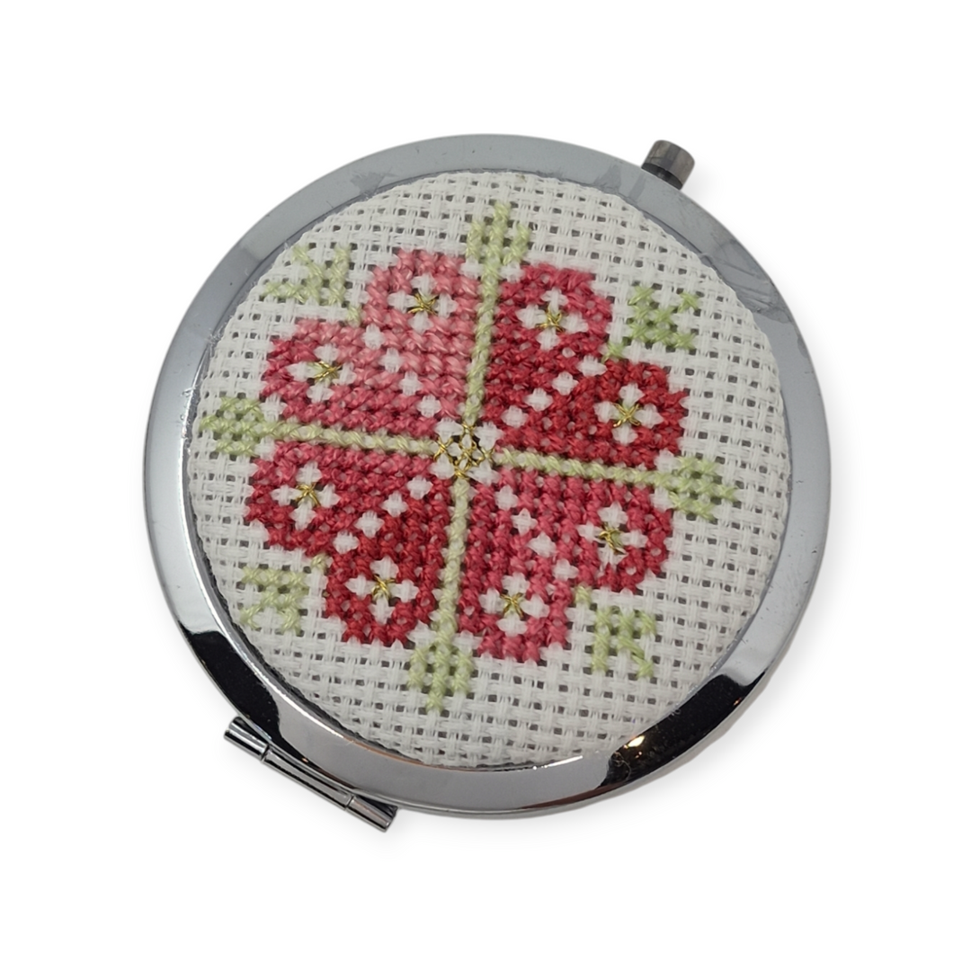 Tatreez Compact Mirror