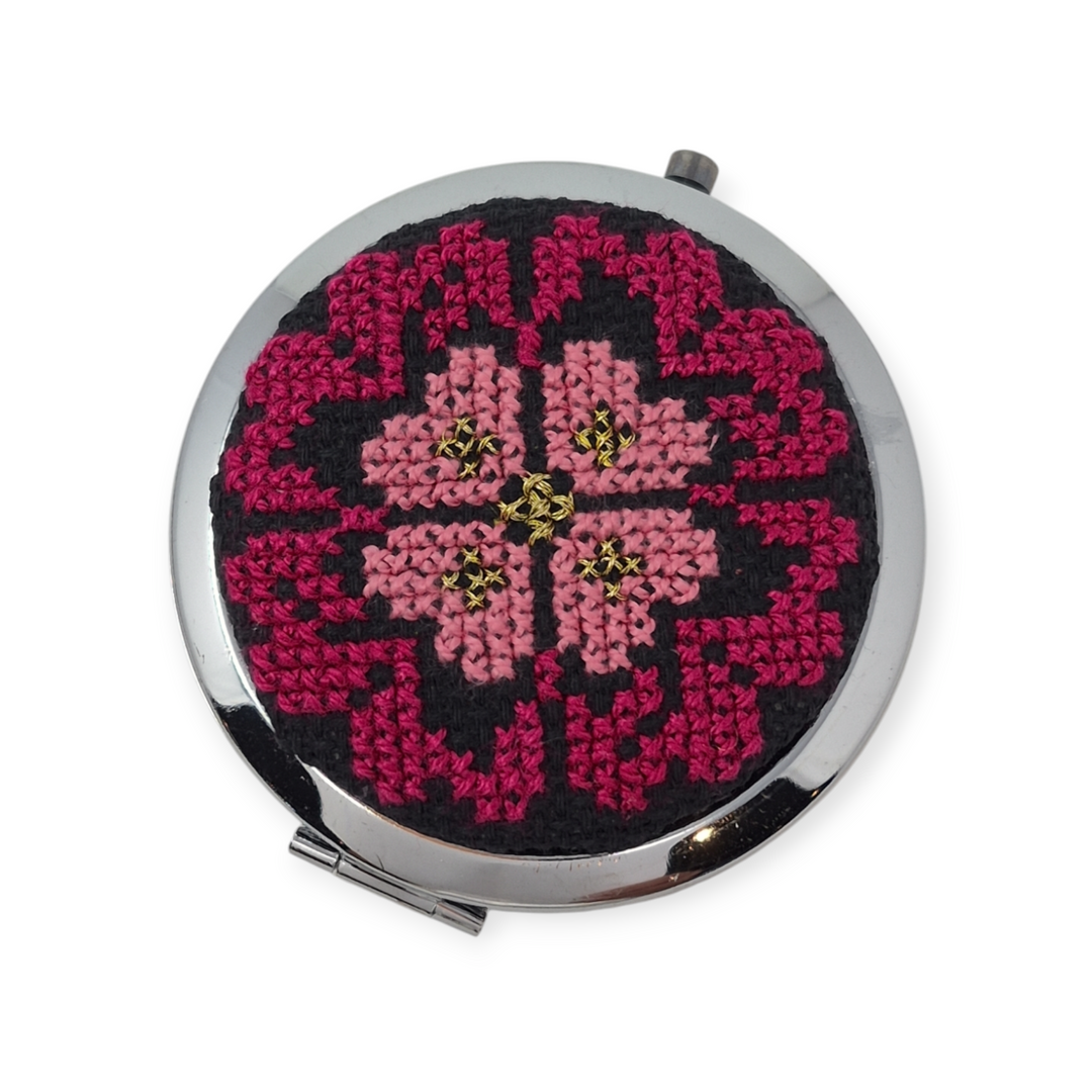 Tatreez Compact Mirror