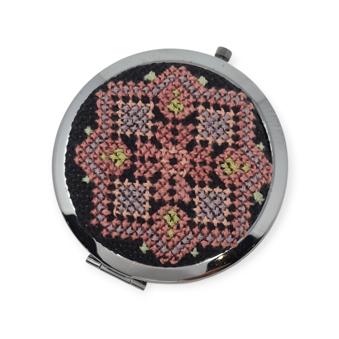 Tatreez Compact Mirror