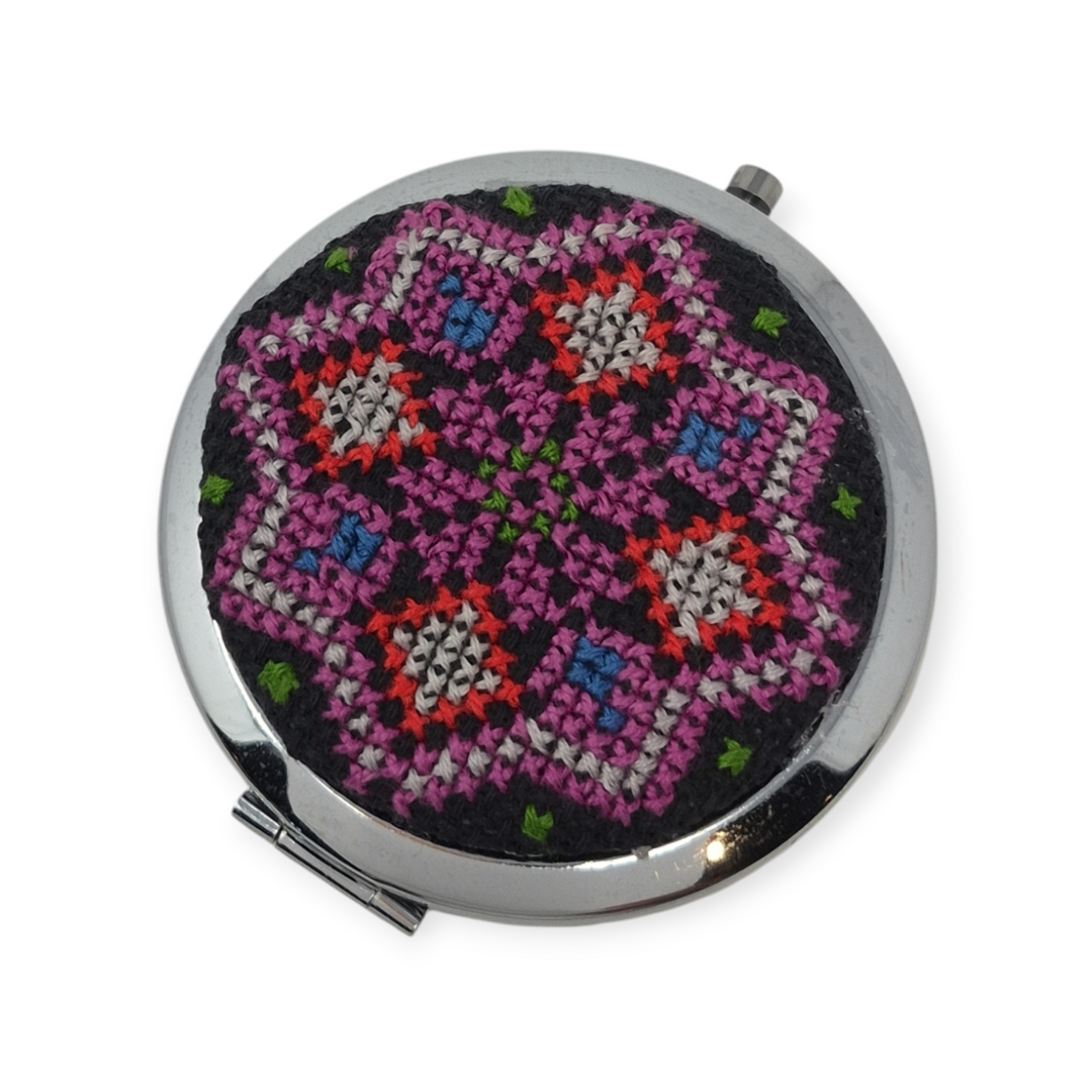 Tatreez Compact Mirror
